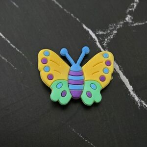 Colorful Butterfly Shoe/Croc Charm